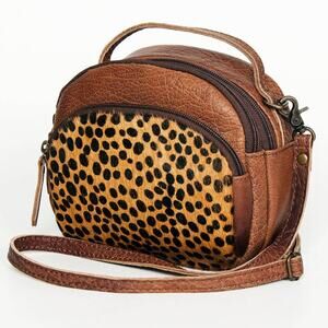 American Darling Crossbody Hair On Genuine Western Leather Women Bag